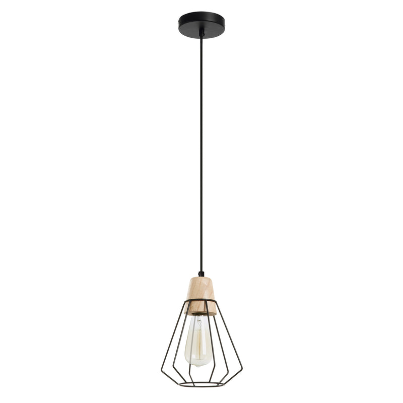 Suspension Elga, noir