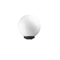 Borne extérieure Indura Globo IP65, noir, Ø 25 cm