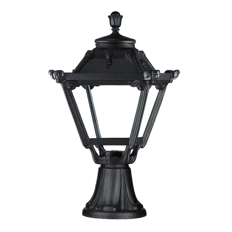 Borne extérieure Indura Mini 4 mini IP55, noir, H 48 cm