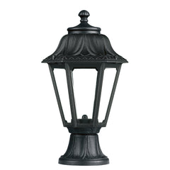 Borne extérieure Indura Mini 6 mini IP55, noir, H 39 cm