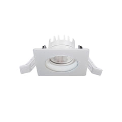 Spot encastrable Inel carré IP65, LED intégrée, variable DALI
