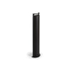 Borne extérieure Loop IP65, noir, H 100 cm, 3000 K