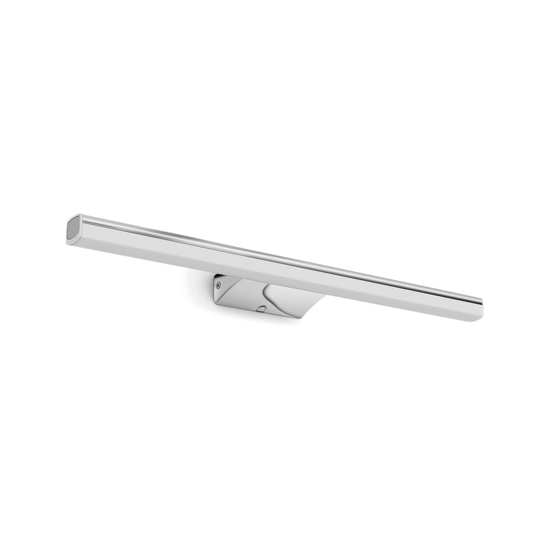 Applique murale Sleet salle de bain, chromé, L 30 cm
