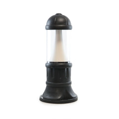 Borne extérieure Sauro IP55, noir, H 50 cm, GX53