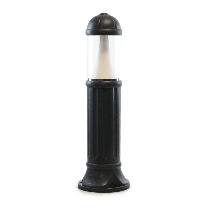 Borne extérieure Sauro IP55, noir, H 80 cm, GX53
