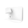 Applique murale Serene liseuse USB, blanc