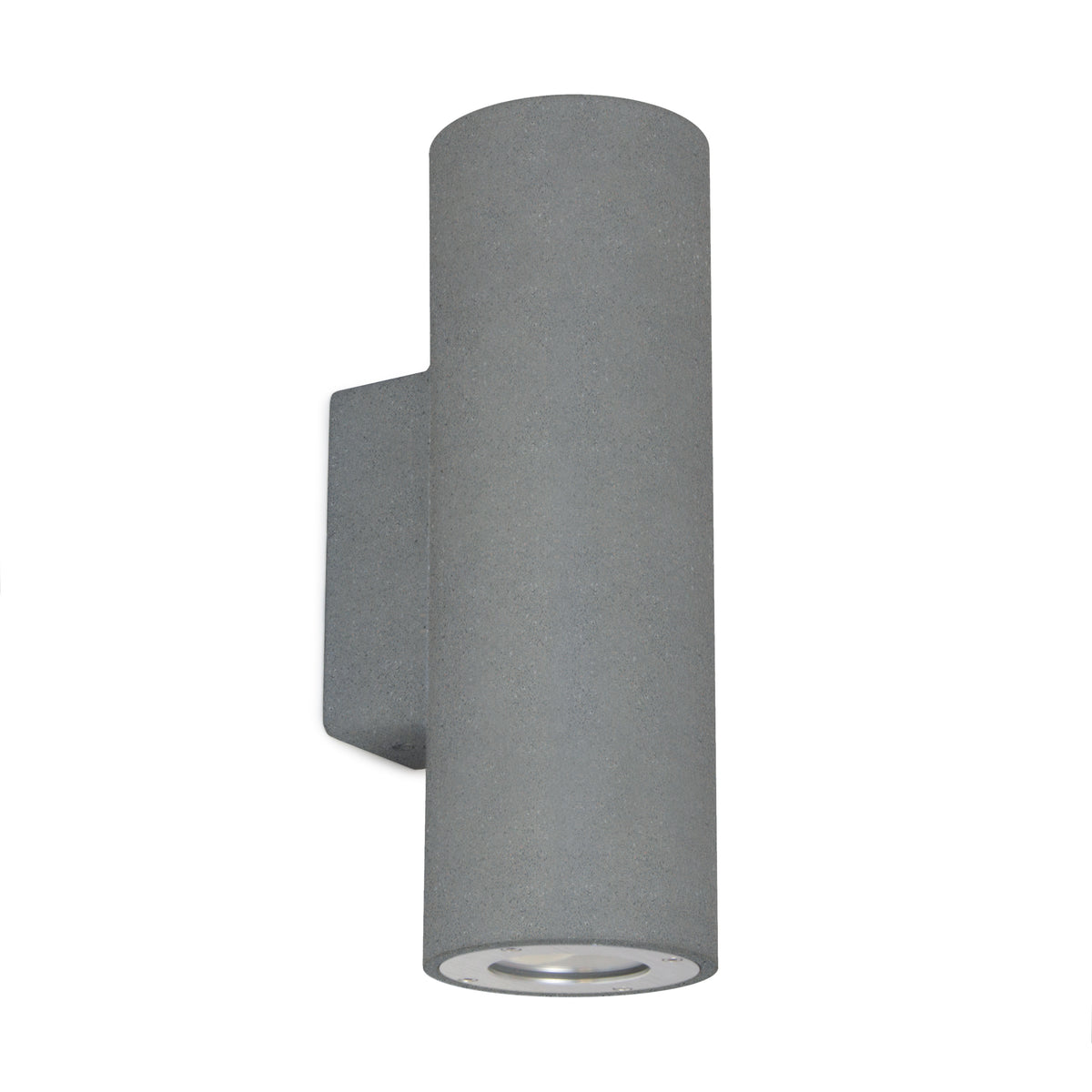 Applique extérieure Stone 2 lumières up-down IP65, Ø 8,5 cm