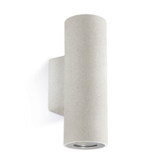 Applique extérieure Stone 2 lumières up-down IP65, Ø 8,5 cm