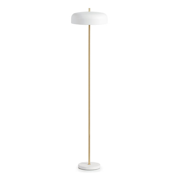 Lampadaire Taichi 2 lumières, blanc
