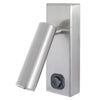 Applique murale Toscana liseuse, nickel satin