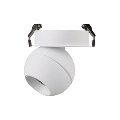 Spot encastrable orientable UKU1, LED intégrée, variable