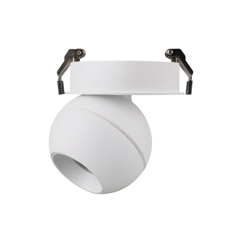 Spot encastrable orientable UKU1, LED intégrée, variable