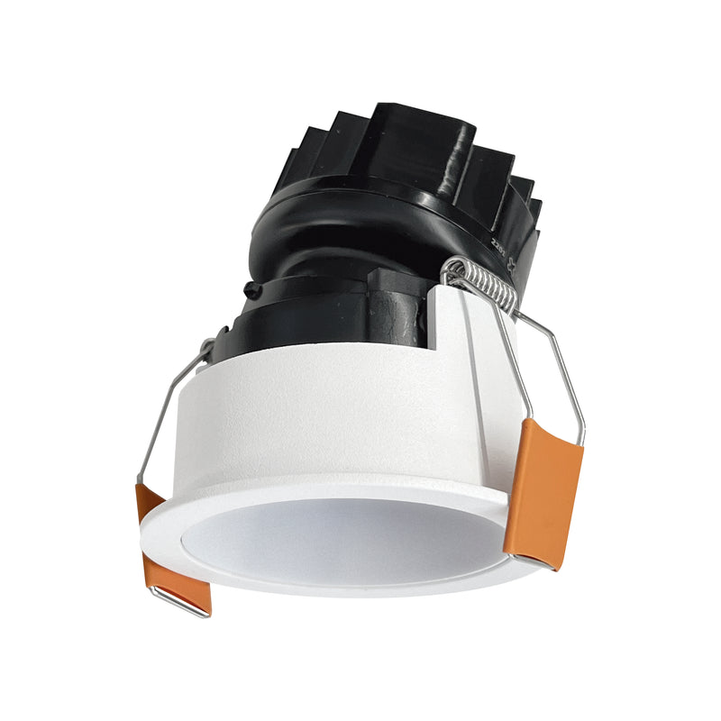 Spot encastrable orientable VIP1 Mini rond, LED intégrée, variable DALI