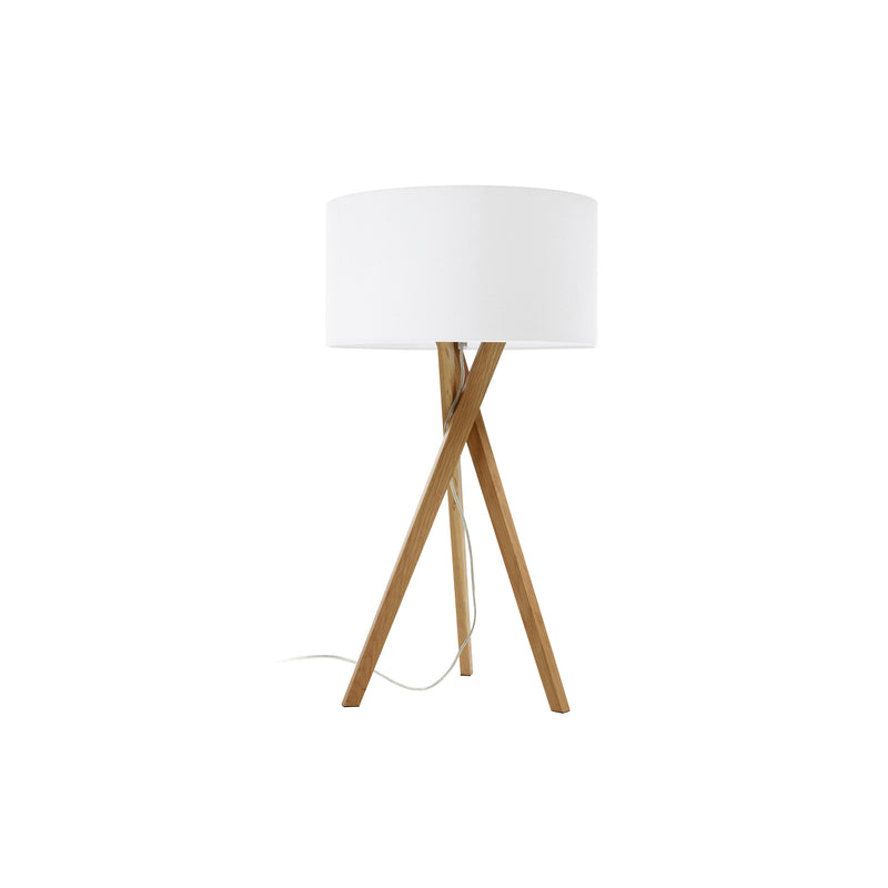 Lampe à poser Wood, H 70 cm