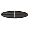 Black oval plate | Nera