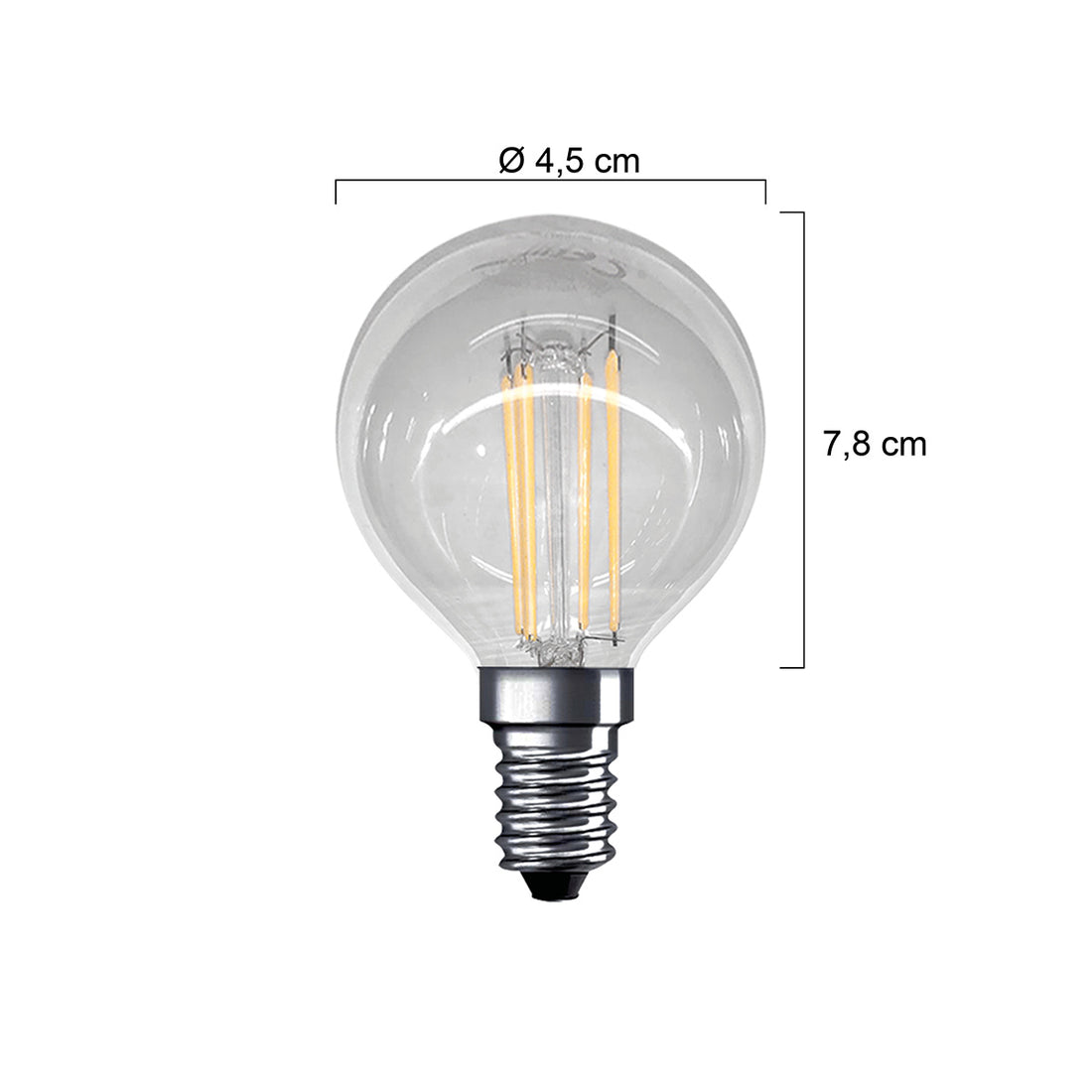 Osram 4W E14 3-step filament LED bulb