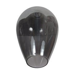 Smoked glass lampshades