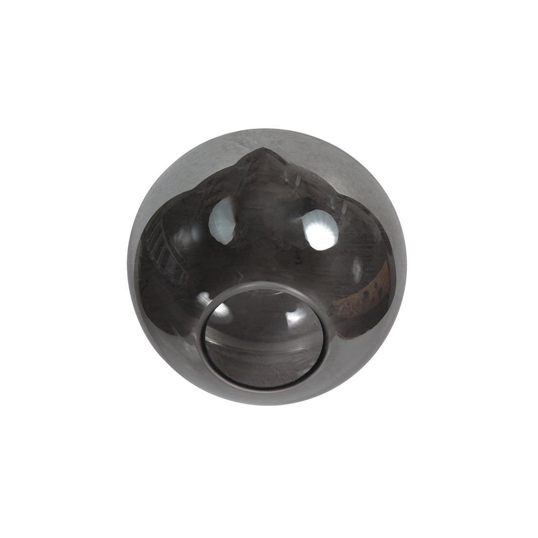 Detachable glass lampshade I15467S – Handmade smoked glass for E27 light fixtures