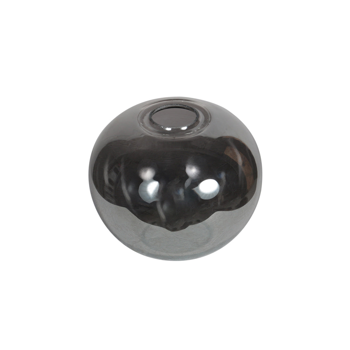 Detachable glass lampshade I15467S – Handmade smoked glass for E27 light fixtures