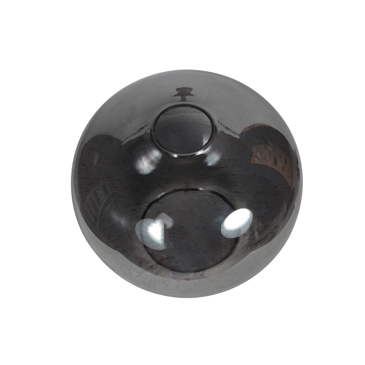 Detachable glass lampshade I15468S – Handmade smoked glass for E27 light fixtures