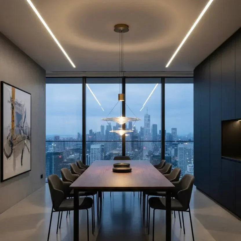 Suspension Venise – Suspension design effet goutte d’eau lumineuse
