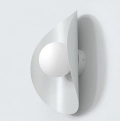 Fiero XL 1-light grey wall lamp