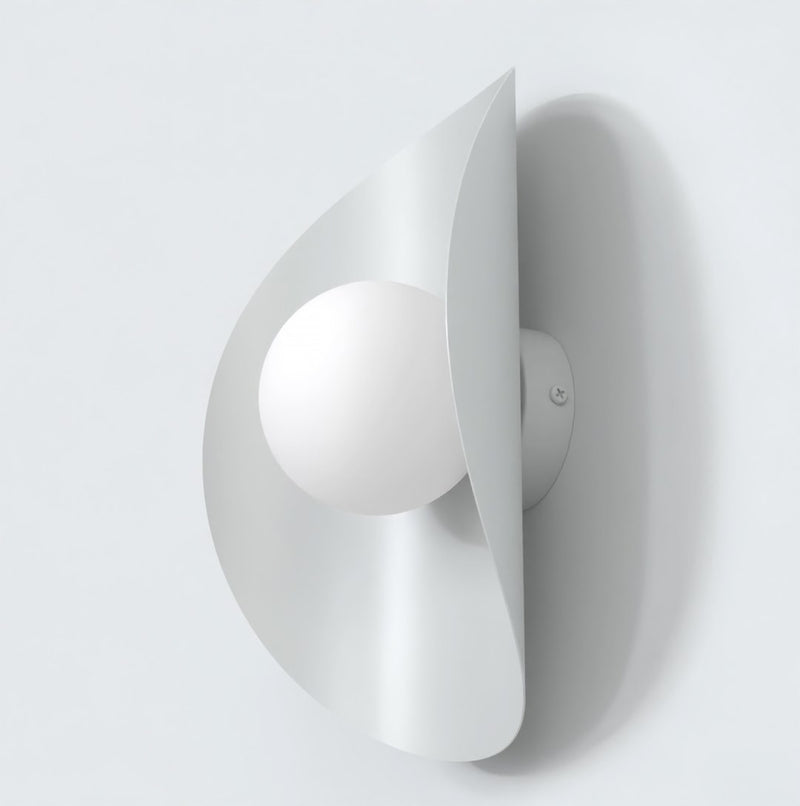 Fiero XL 1-light grey wall lamp