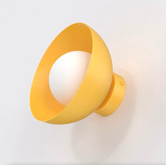 Bibi 1-light orange wall lamp