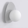 Ovo grey wall light