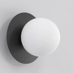 Black Americana wall lamp
