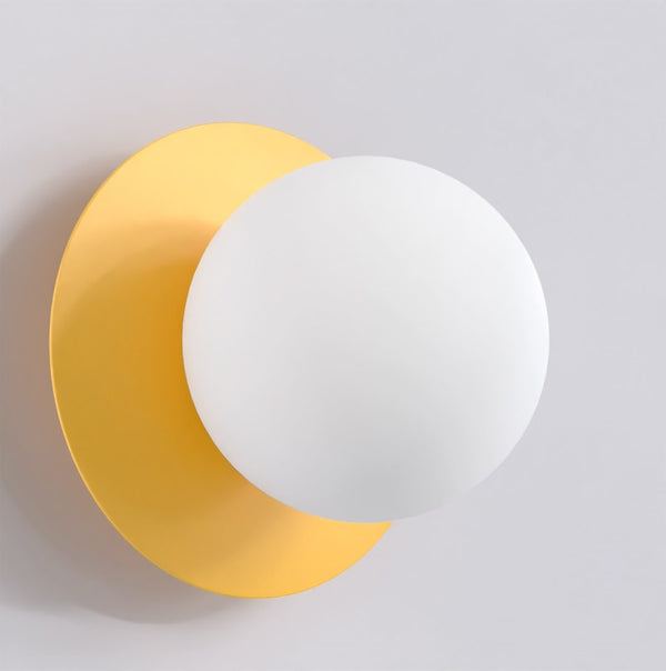 Americana orange wall lamp