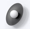 Vibez black wall lamp