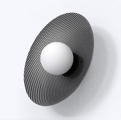 Vibez black wall lamp