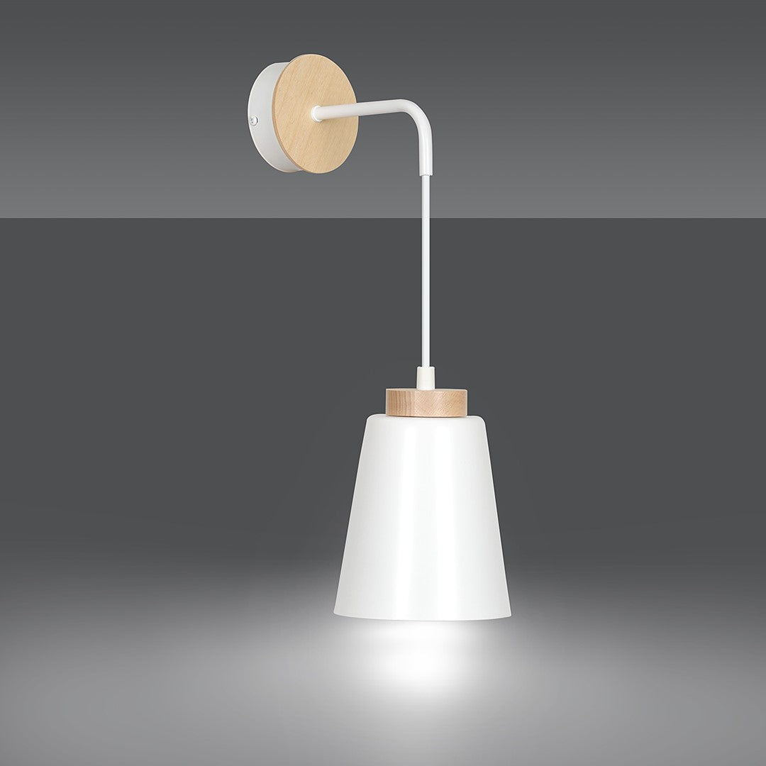 Bolero white wall lamp