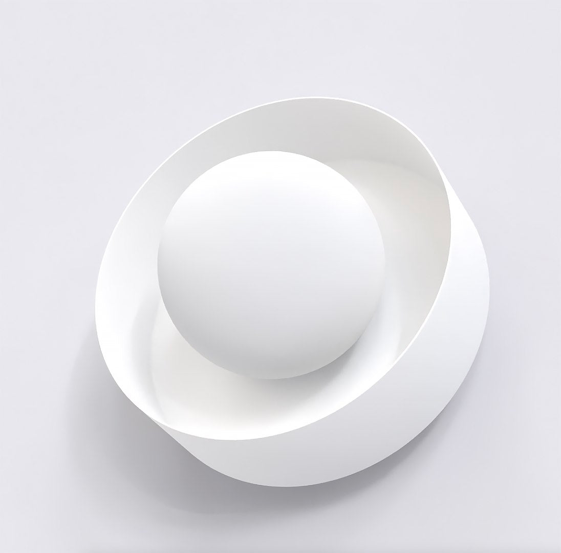 Ozzy 1-light white wall lamp