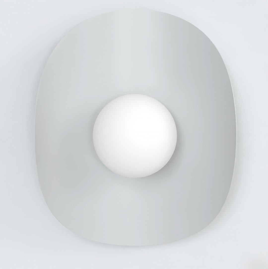 Fiero XL 1-light grey wall lamp