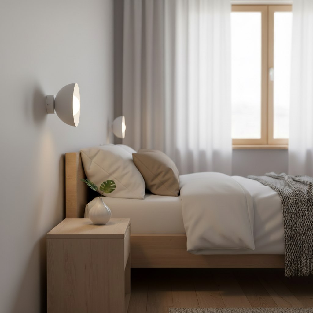 Bibi grey wall light
