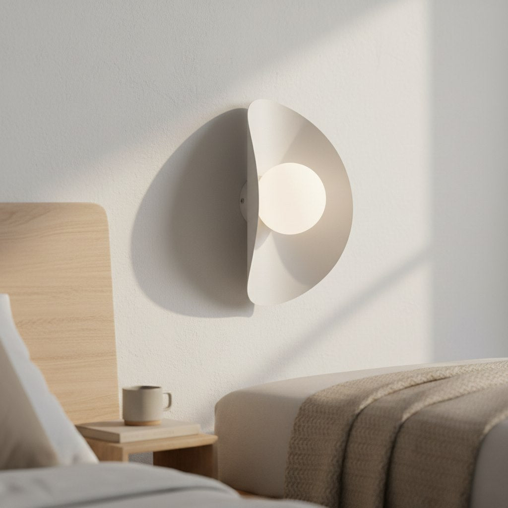 Fiero XL 1-light grey wall lamp