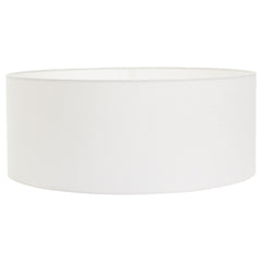 K1066QS white linen lampshade