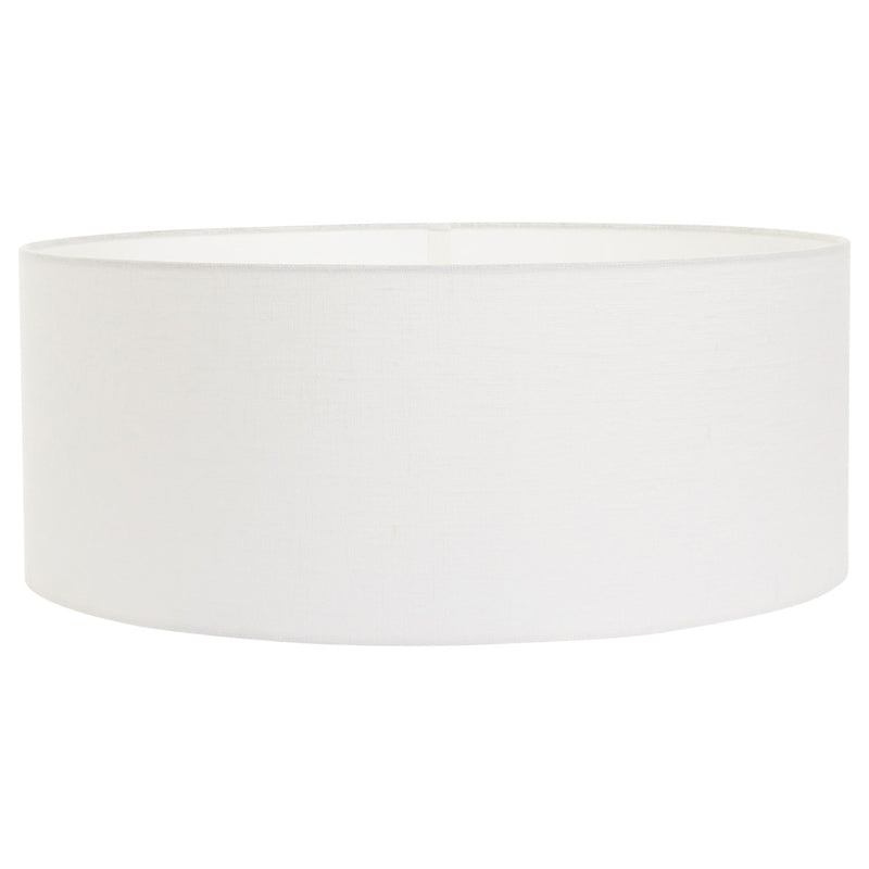 K1066QS white linen lampshade