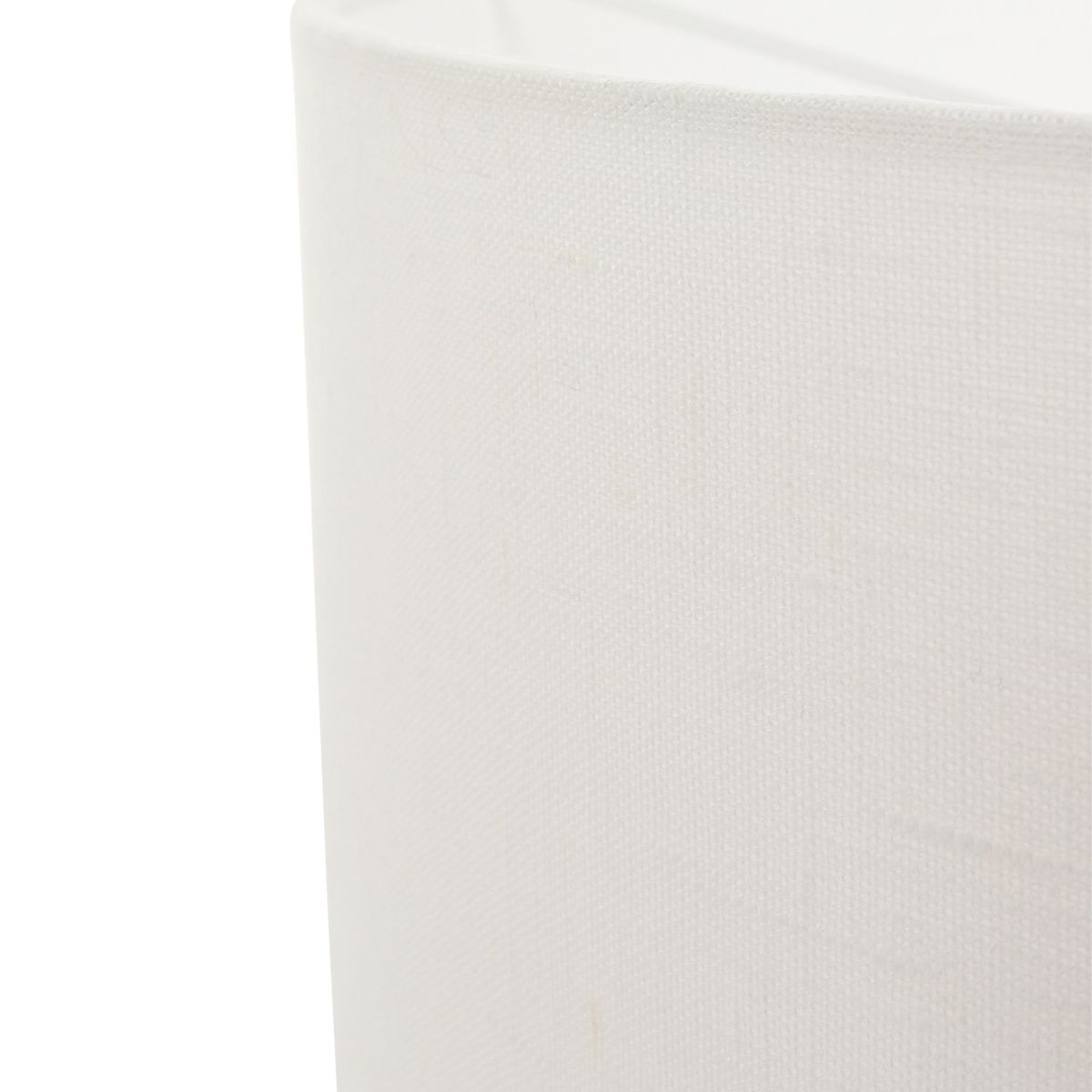 K1066QS white linen lampshade
