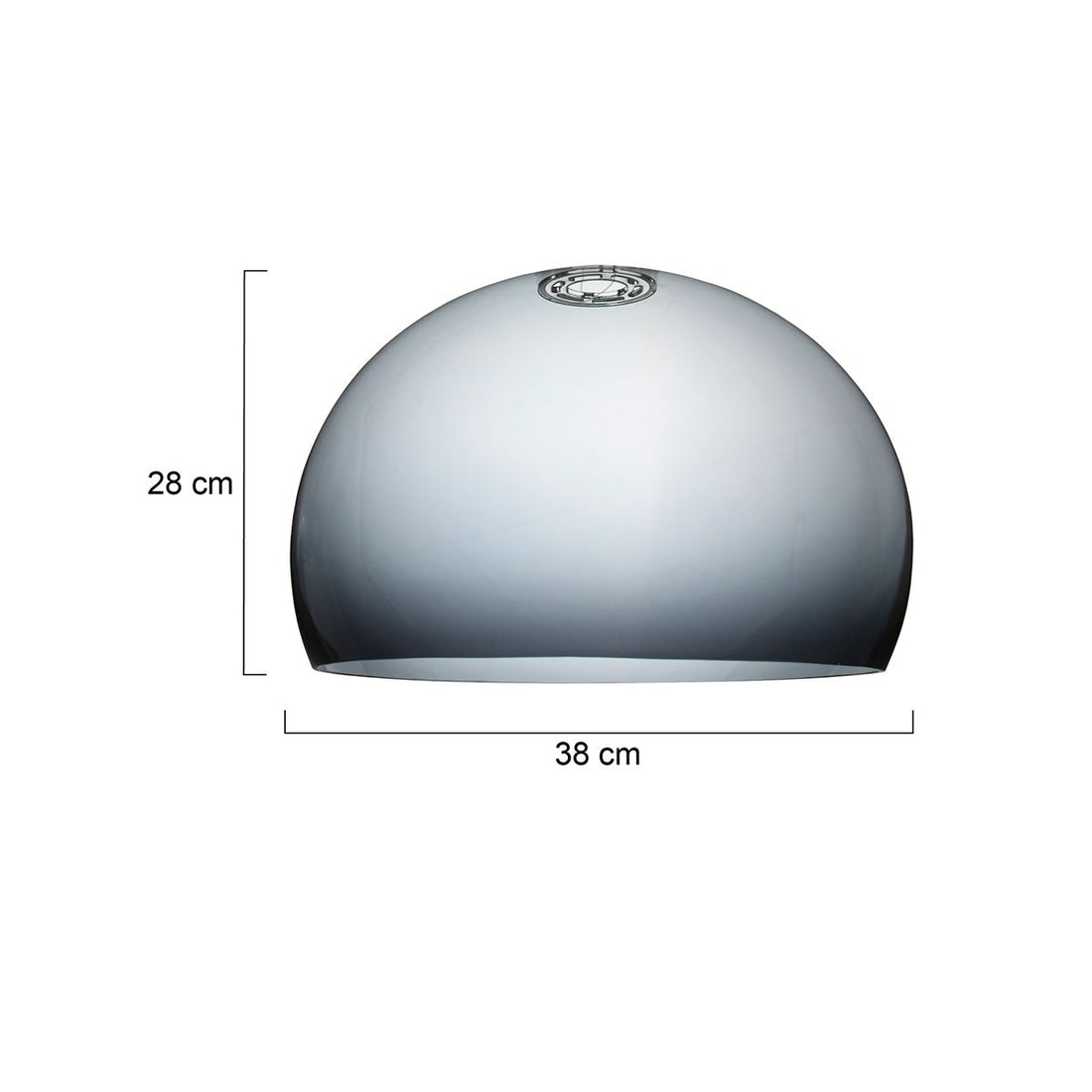 K11130S grey plastic lampshade
