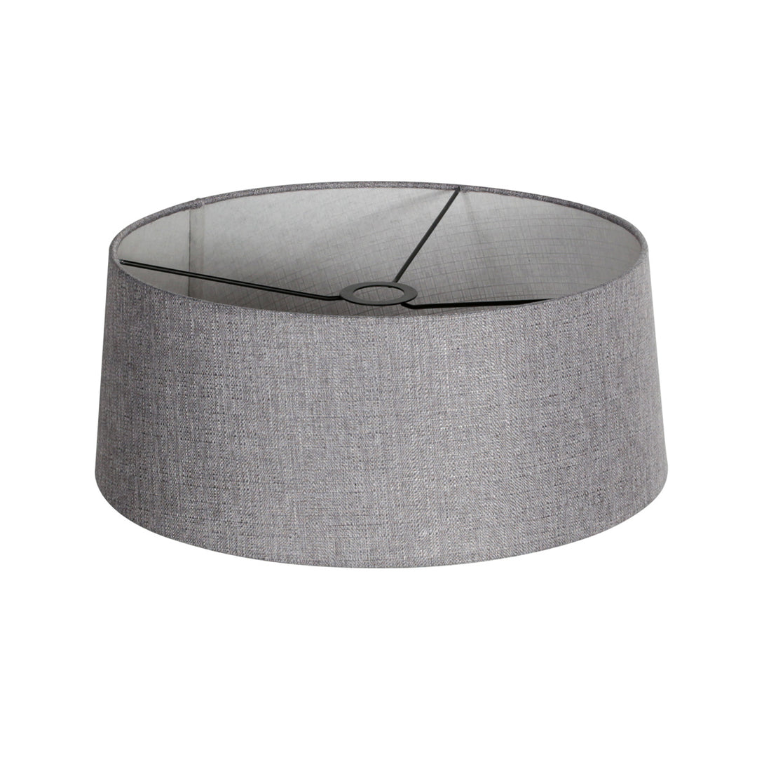 K2010RS lampshade – grey linen with white interior Ø48 cm