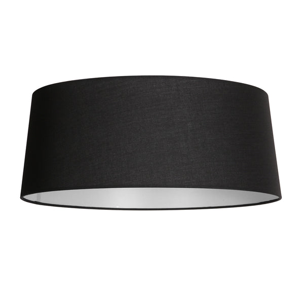 K2010SS Lampshade – black linen with white interior Ø48 cm