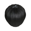 Separate lampshade K2011NS – Small handmade black linen teardrop-shaped lampshade Ø25 cm for E27 sockets