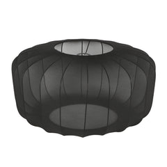 A 60×30 cm black lampshade