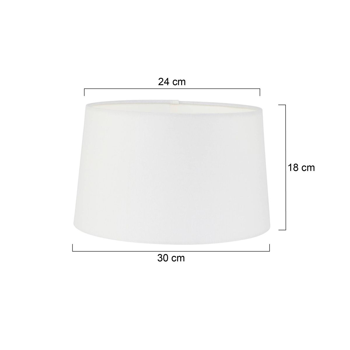 Bella lampshade K58942S white chintz