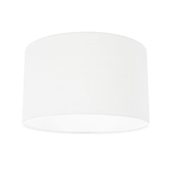K7396QS white linen lampshade