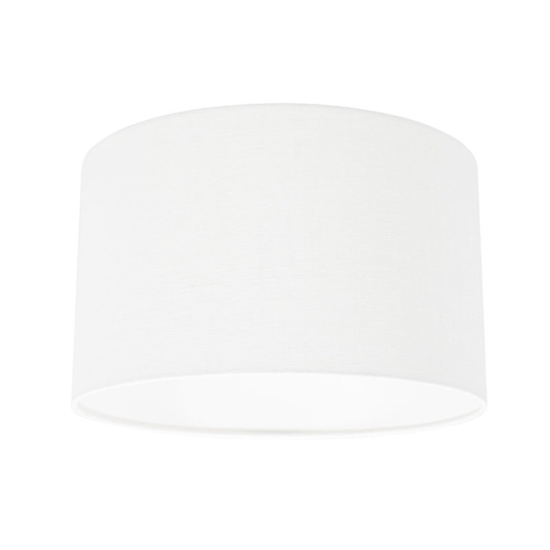 K7396QS white linen lampshade