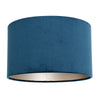 K7396ZS blue velvet lampshade